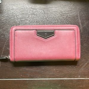 Burgundy wallet